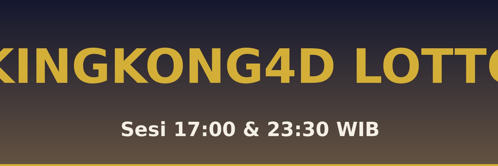 Kingkong4D Lotto Salimpaung